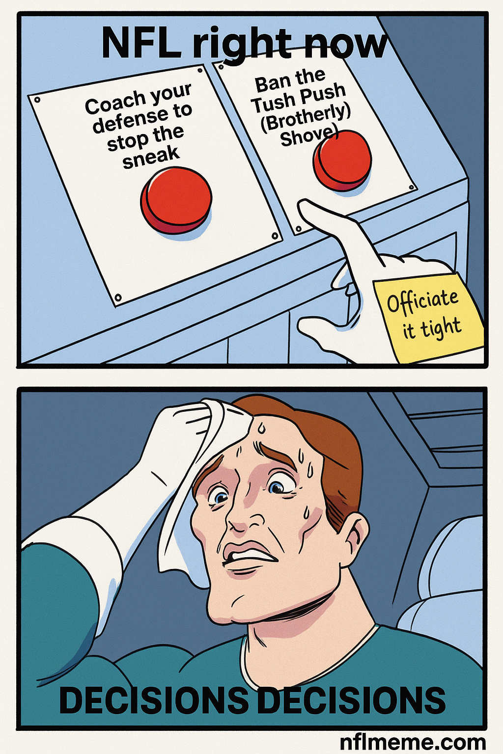 The NFL’s “Tush Push” Panic: A Love Story Between Physics and People Who Hate Fun