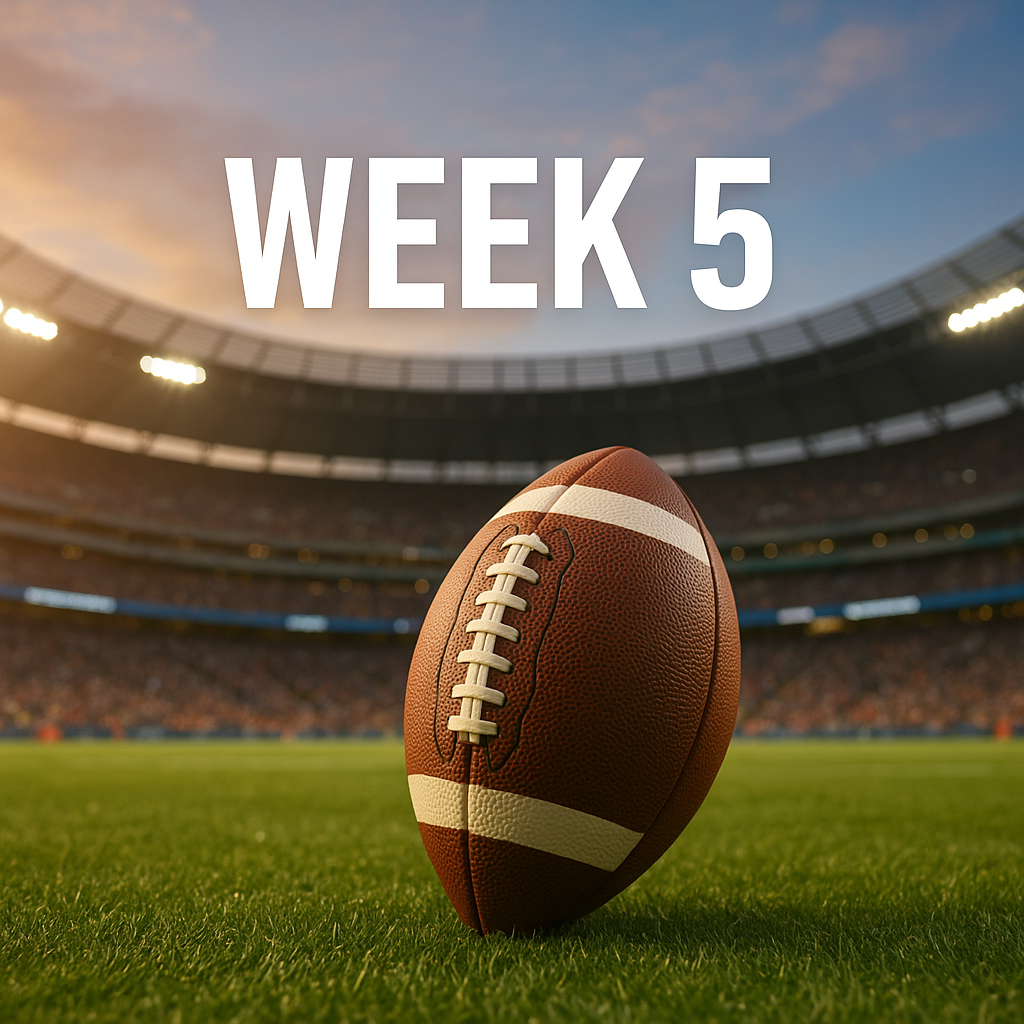 🏈 NFL Week 5 Sunday: Top 5 Things You Need to Know